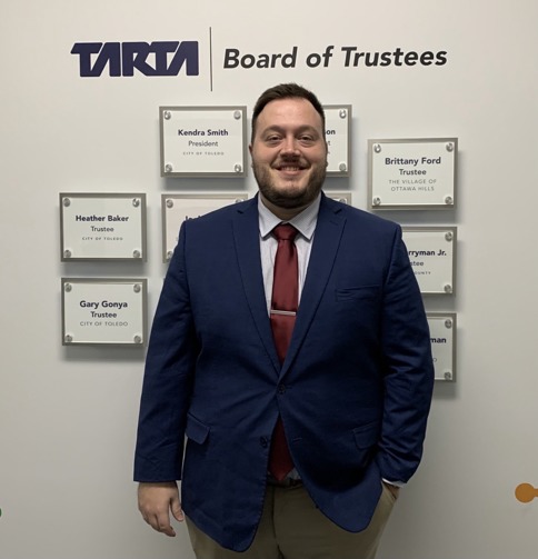 Photo of Zachary Schmidt, member of TARTA Board of Directors