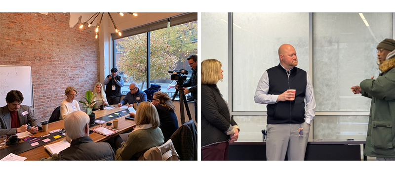 TARTA meets with community stakeholders over coffee to gain insight and ideas into what the community wants to include in the 5 year plan
